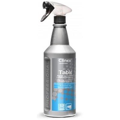 CLINEX Table, 1 L, cu pulverizator, solutie pt. curatare suprafete si aparate din bucatarie