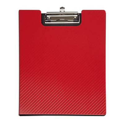 Clipboard dublu A4, plastifiat PP, MAUL Flexx - rosu