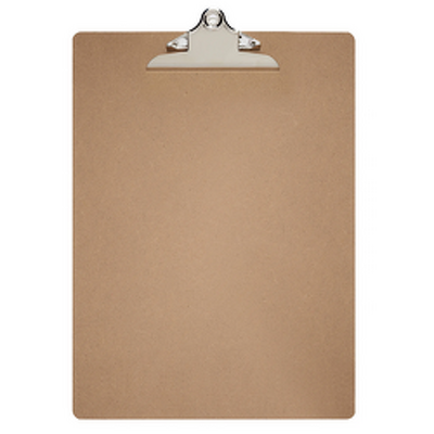 Clipboard simplu A3, din fibra lemnoasa, MAUL Classic - wood