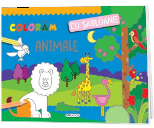 Coloram cu sabloane ANIMALE