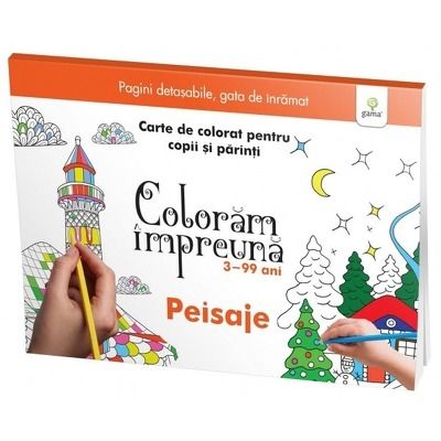 Coloram impreuna 3 - 99 ani -Peisaje