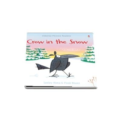 Crow in the snow