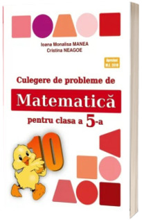 Culegere de probleme de matematica - PUISORUL - pentru clasa a V-a. Editie 2023 (Stare: noua, cu defecte la cotor si la coperta)