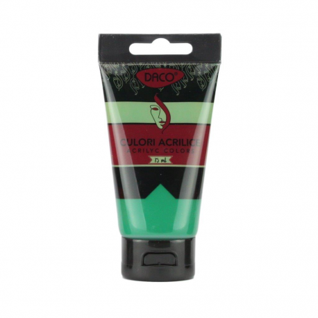 Culori acril 75 ml Daco verde viridian CU375VV