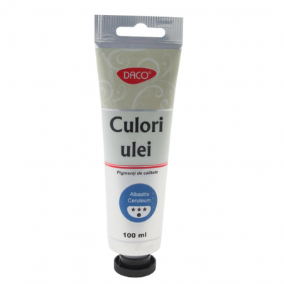 Culori ulei 100 ml Albastru Ceruleum Daco