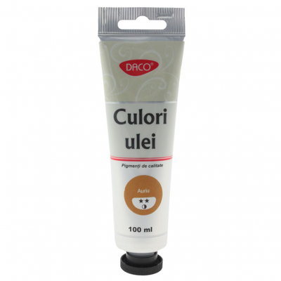 Culori ulei 100 ml Auriu Daco