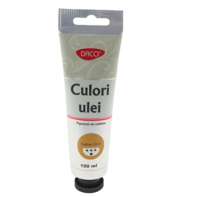 Culori ulei 100 ml Galben Ocru Daco