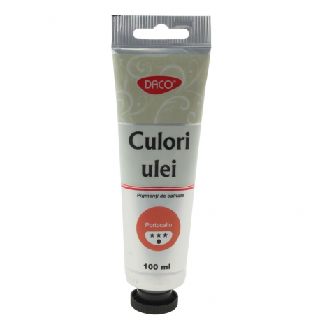 Culori ulei 100 ml Portocaliu Daco