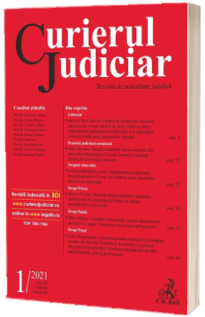 Curierul Judiciar nr. 1/2021