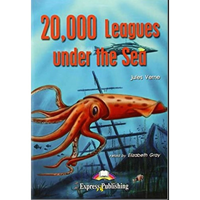 Curs de limba engleza - 20.000 Leagues Under the Sea Reader with Audio CD and DVD (level 1)