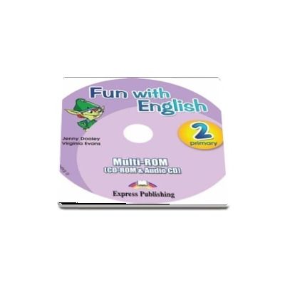 Curs de limba engleza -  Fun with English 2 Primary Multi ROM (CD Rom and Audio CD)