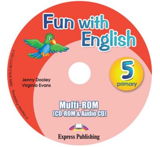 Curs de limba engleza - Fun with English 5 Primary multi ROM (CD Rom and Audio CD)