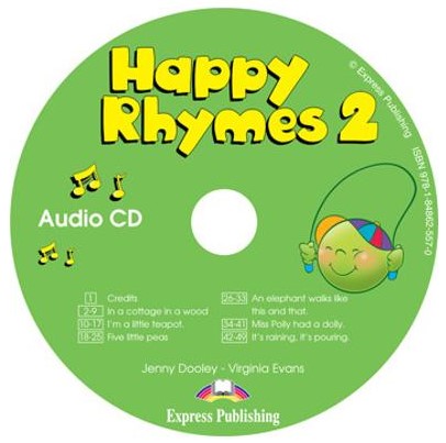 Curs de limba engleza - Happy Rhymes 2 Audio CD