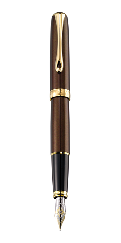 Diplomat Excellence A2 - Marrakesh Gold - stilou cu penita M, aurita 14kt.