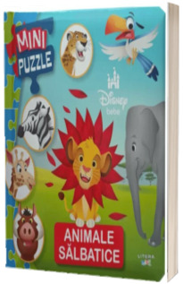 Disney Bebe. Mini puzzle. Animale salbatice