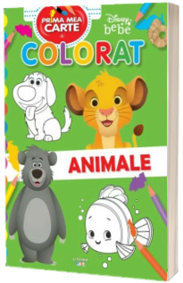 Disney bebe. Prima mea carte de colorat. Animale