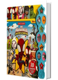 Disney. Marvel. Paienjenelul si prietenii lui uimitori. Carte cu sunete Disney, LITERA