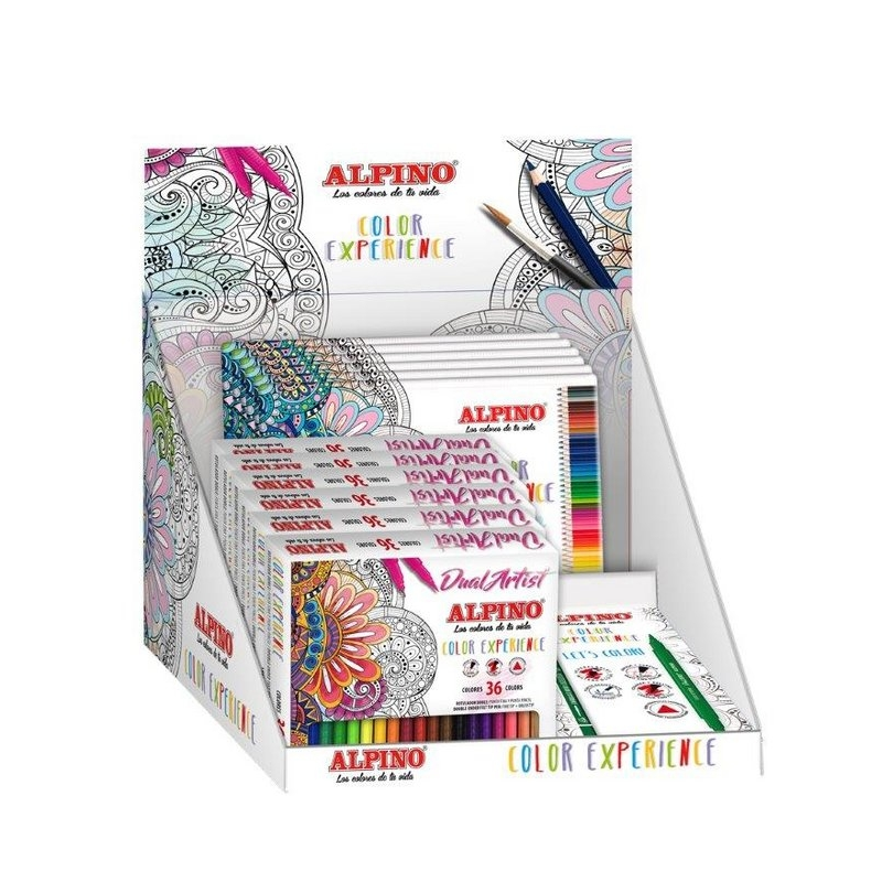 Display Alpino Colour Experience - 6 cutii AL000242 si 6 cutii AR000176