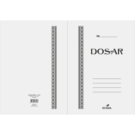 Dosar simplu ECADA 51105