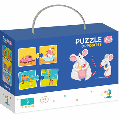 Duo Puzzle - Notiuni opuse (2 piese)