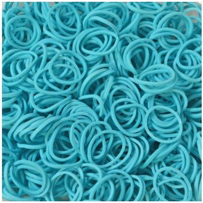 Elastice Rainbow Loom - Standard Turcoaz-600 buc