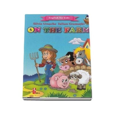 English for kids - On the farm (Contine 16 cartonase cu imagini color)