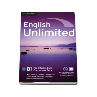 English Unlimited Pre-intermediate. Coursebook with e-Portfolio and online workbook pack