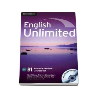 English Unlimited Pre-intermediate Coursebook with e-Portfolio