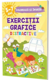 Exercitii grafice distractive 5-7 ani