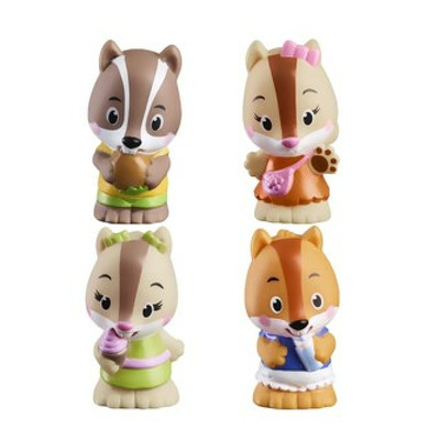 Familia de veverite Nutnut - Set figurine joc de rol