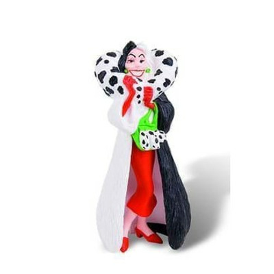 Figurina Cruella de Vil din 101 Dalmatieni