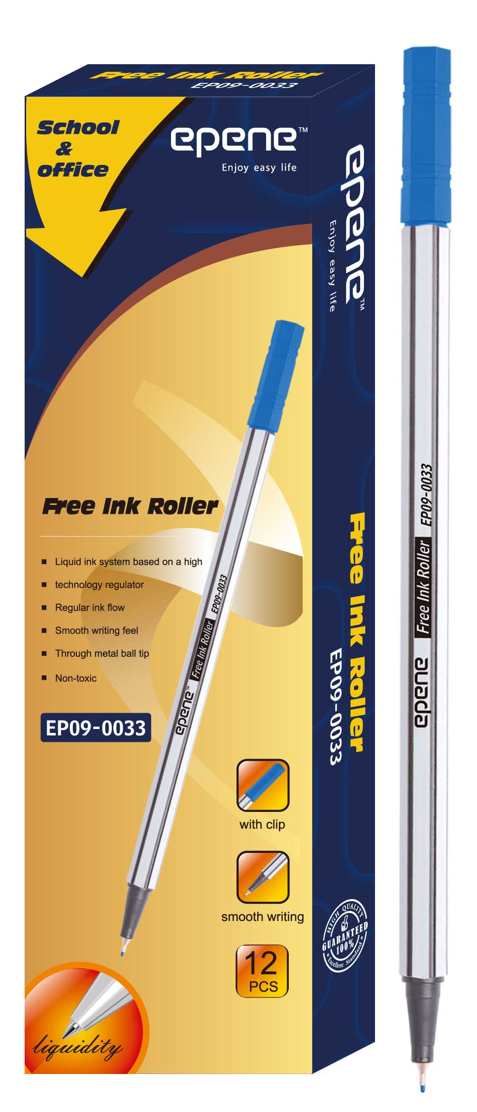 Fine Liner 0.4 mm, EPENE - albastru