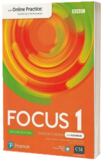 Focus 1 Students Book and ActiveBook with Online Practice, 2nd edition