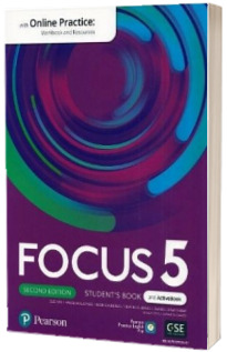 Focus 5 Students Book and ActiveBook with Online Practice, 2nd edition