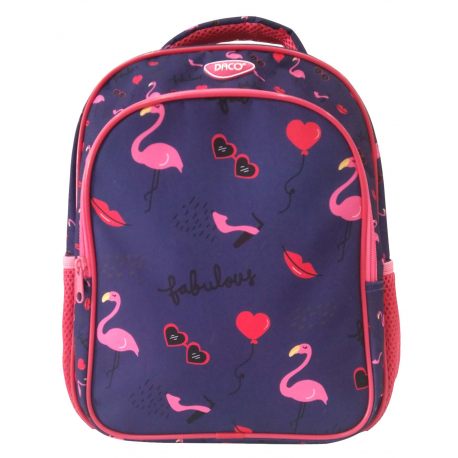 Ghiozdan gradinita flamingo GH222 Daco 33 cm