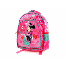 Ghiozdan Minnie Mouse  pentru copii prescolari, 2 compartimente, Arhi Design