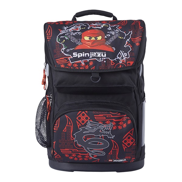 Ghiozdan scoala Maxi cu sac sport Lego Core Line - design NinjaGo Team Ninja