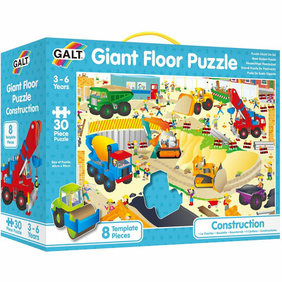 Giant Floor Puzzle: Santierul (30 piese)