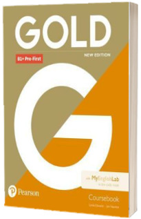 Gold B1  Pre-First New Edition Coursebook and MyEnglishLab Pack