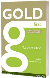 Gold First New Edition eText Teacher. CD-ROM