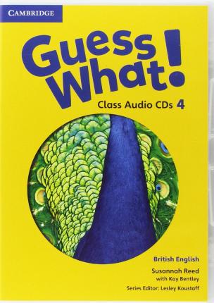 Guess What! Level 4 Class Audio CDs (2) British English