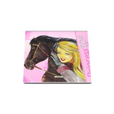 Horses coloring book - Princess TOP (roz)