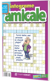 Integrame amicale, numarul 260. Revista de integrame de nivel mediu