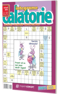 Integrame de calatorie, numarul 181. Revista de integrame de nivel ABC