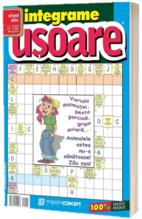 Integrame usoare, numarul 162. Revista de integrame de nivel ABC