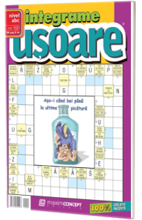 Integrame usoare, numarul 191. Revista de integrame de nivel ABC