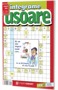 Integrame usoare, numarul 194. Revista de integrame de nivel ABC