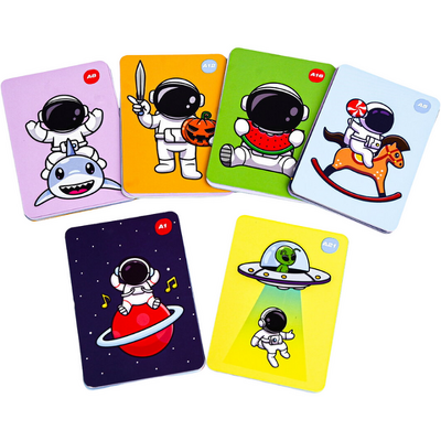 Joc de atentie Learning Cube- Astronauti