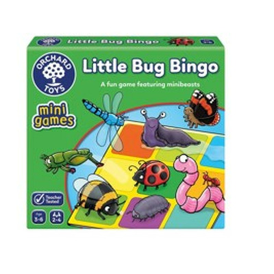 Joc educativ Bingo Mica Insecta LITTLE BUG BINGO