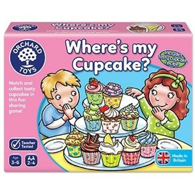 Joc educativ in limba engleza Briosa WHERE'S MY CUPCAKE?